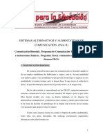 Sistemas Alternativos Y Aumentativos de Comunicación. (Parte Ii)