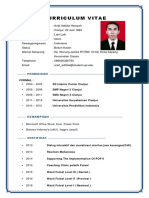 Curriculum Vitae: Pendidikan