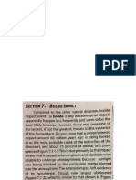 Bolide Impact, Subsidence and Coastal Erosion