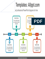 Arrow Across Rectangular PowerPoint Diagram Template