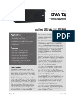 DVA T4 Datasheet