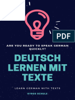 Deutsch Lernen Mit Texte A1 A2 B1 B2