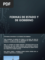 Formas de Estado y de Gobierno