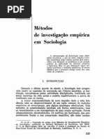 GREENWOOD, E., “Métodos de investigação empírica em Sociologia”