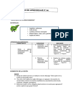 Sesiones Matematica 4to