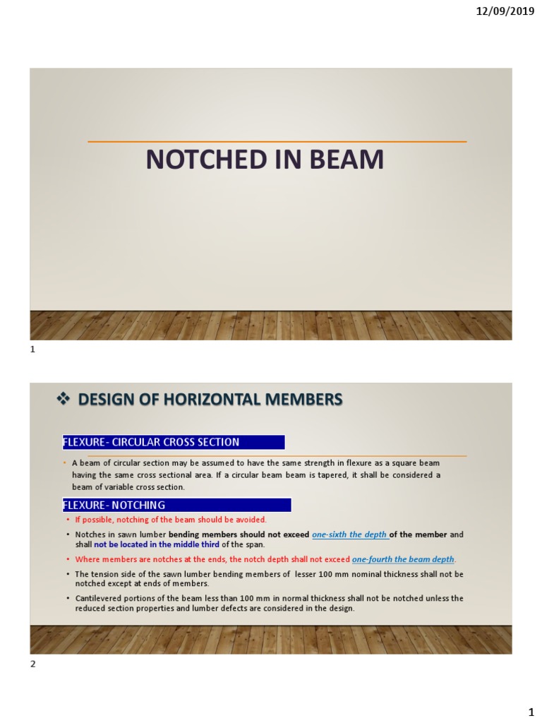 Notching Structural Beams , Structural Toolkit: Timber Notch Design – ILSZ