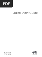 HUAWEI Y6 Prime 2018 Quick Start Guide (ATU-L31&ATU-L42, 01, English