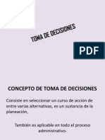 Toma de Decisiones Cuatro Pasos