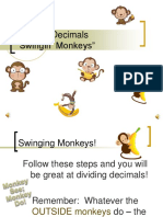 Dividing Decimals "Swingin' Monkeys"