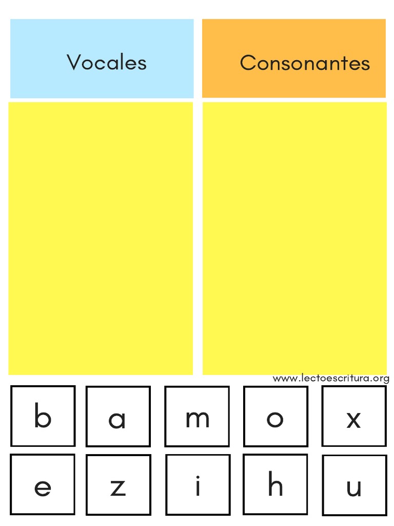 Actividades para Aprender Las Vocales | PDF | Ciencias sociales ...