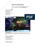 Theory of Plate Tectonics