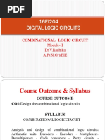 16EI204 Digital Logic Circuits