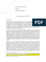 La Filosofía Feminista en El Siglo XXI