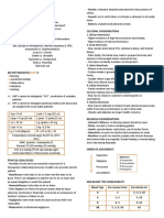 NCLEX-RN Cheat Sheet (Claudia Goncalves)