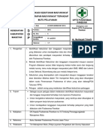 SOP Identifikasi Kebutuhan Masyarakat Dan Tanggap Masyarakat Terhadap Mutu Pelayanan