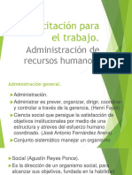 Capacitación para El Trabajo