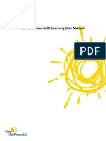 Sunlife E-Learning User Manual PDF