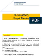 Supporting Problem - Probabbility Part 2