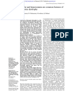 Apathy and Hypersomnia Are Common Features of Myotonic Dystrophy