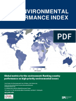 Enviroment Perfromance Index 2018