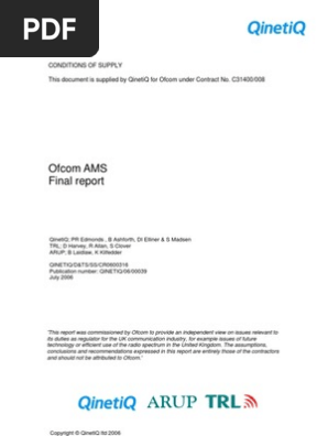 Qinetiq Report On Geolocation Surveillance Radio Free