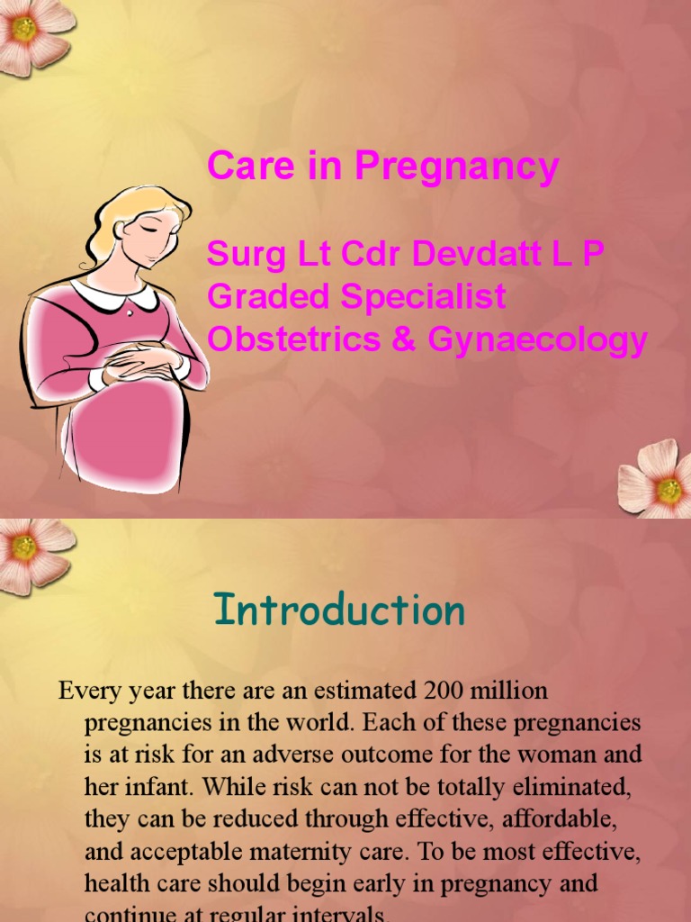Comprehensive Antenatal Care Guide | PDF | Pregnancy | Prenatal Development