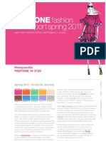 Pantone Fashion Color Report-Spring-2011
