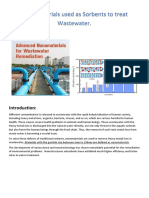 Nano Materials Used in Sewage Treatment