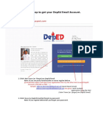 Step by Step To Get Your DepEd Email Account PDF