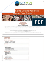 Bicycle Sharing Systems Worldwide-Selected Case Studies