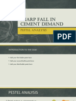 Sharp Fall in Cement Demand