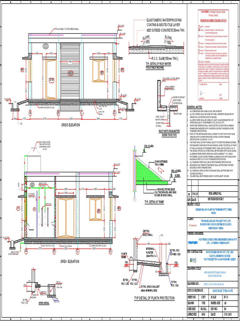 Concrete Roof Slab Specifications | PDF | Wall | Concrete