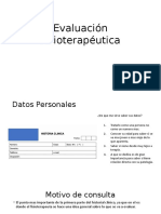 Evaluación fisioterapéutica completa