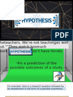 Research Hypothesis