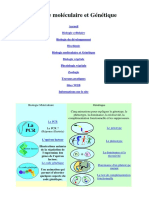 Biologie Moléculaire Et Génétique