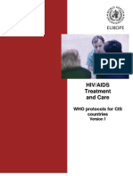 WHO 2004 HIV and AIDS Treatment Care