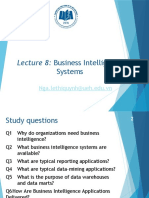 8 - Business Intelligence and Analytics