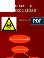 Normas de Bioseguridad: Mag. Juana Aranda Sánchez