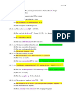 Target TOEIC Listening Comprehension Practice Test 01