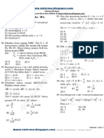 Soal UM - UGM Matematika IPA Tahun 2003 PDF