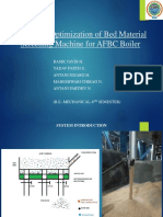 Design & Optimization of Bed Material Screening Machine For AFBC Boiler