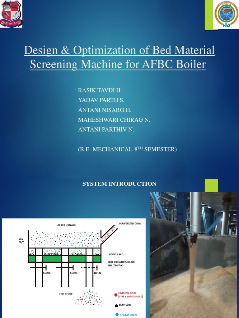 Bed Material Screening Machine Optimization | PDF | Business