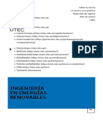 Ingeniería en Energías Renovables - Universidad Tecnológica Del Uruguay