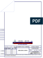 Specification: 57,000Dwt Bulk Carrier Contract Design SC4439-010-02SM