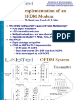 FPGA Implementation of An OFDM Modem