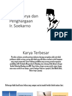 Karya-Karya Dan Penghargaan Ir Soekarno
