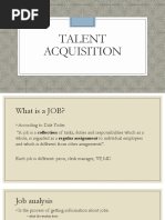 Talent Acquisition