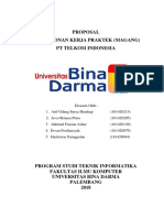 Proposal Kerja Praktek Teknik Informatika