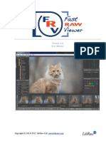 FastRawViewer Manual