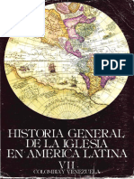 Historia General de La Iglesia Tomo 7 (Colombia y Venezuela)